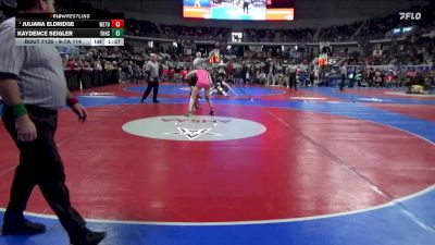 6-7A 114 1st Place Match - Juliana Eldridge, Wetumpka vs Kaydence Seigler, Thompson HS