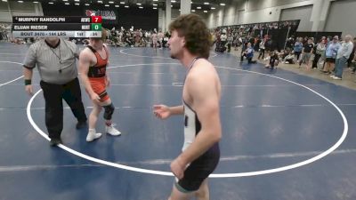 144 lbs Cons. Sub-rd Of 32 - Elijah Rieser, New Ulm Rolling Thunder Wrestling Club vs Murphy Randolph, Abilene Kids Wrestling Club