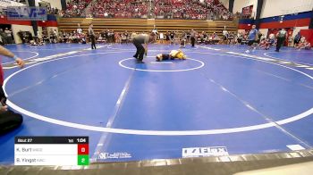 70-73 lbs Semifinal - Kaiden Burt, Wagoner Takedown Club vs Bentley Yingst, Keystone Wrestling Club