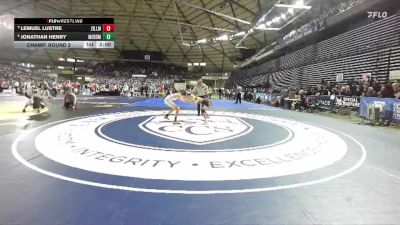 Boys 1A 113 lbs Champ. Round 2 - Lemuel Lustre, Zillah vs Jonathan Henry, Meridian