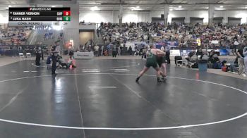 AA 285 lbs Cons. Round 3 - Luka Nash, Green Hill High School vs Tanner Vernon, Coffee Co. Central High School