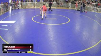 130 lbs Round 3 - Natalie Benn, Cleveland Warriors vs Taylor Echeverria, COWA