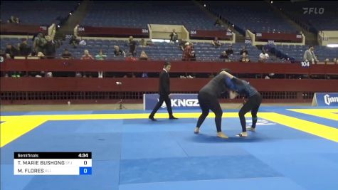 TESSA MARIE BUSHONG vs MARITZA FLORES 2024 Pan IBJJF Jiu-Jitsu No-Gi Championship