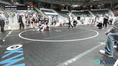 80 lbs Rr Rnd 3 - Amelia Garcia, NW Girls vs Alicen Quillin, SW Girls