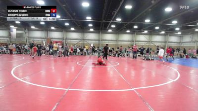 76 lbs Rr Rnd 3 - Jaxson Rider, South Hills Wrestling Academy - BK6E vs Brodys Myers, Dynasty Aftermath - BK6E