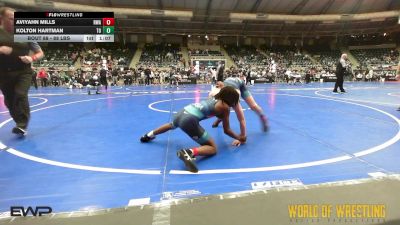 88 lbs Final - Aviyahn Mills, Roundtree Wrestling Academy vs Kolton Hartman, Team Ohio
