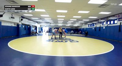 193 lbs Consi Of 16 #1 - Jovanni Mansour, Granite Hills-El Cajon vs Daryn Leon, Brawley