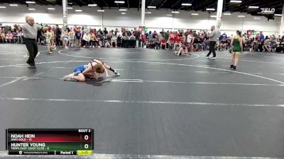 68 lbs Round 1 (8 Team) - Noah Hein, Ohio Gold vs Hunter Young, Terps East Coast Elite