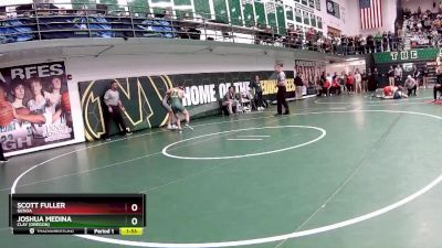 113 lbs Semifinal - Joshua Medina, Clay (Oregon) vs Scott Fuller, Genoa