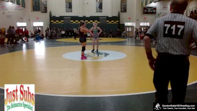 145 lbs Quarterfinal - Olivia Francis, Delaware Valley Regional vs Autumn Connolly, North Hunterdon