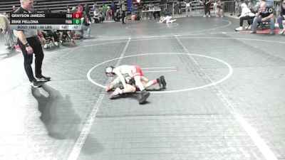 50 lbs Consolation - Grayson Janezic, Triumph Trained vs Zeke Fellona, Paranto/UDT