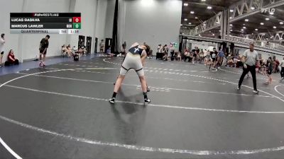 140 lbs Quarterfinal - Marcus Lawler, None vs Lucas DaSilva, Iron Horse