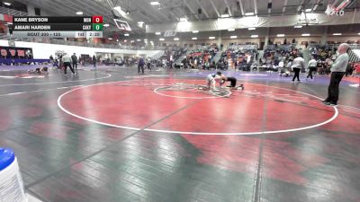 125 lbs Cons. Round 2 - Amari Harden, Campbellsville (Ky.) vs Kane Bryson, Montreat College