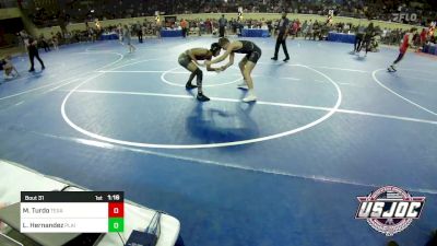 126 lbs Round Of 32 - Matthew Turdo, Texas Elite Wrestling Club vs Lisandro Hernandez, Plainview Youth Wrestling Club