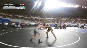 177-D4 5th Place Match - Emilio Bojorquez, Yuma Catholic High School vs ROCKY PORTER, Mogollon High School