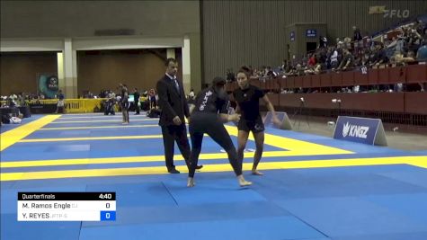 Mylene Ramos Engle vs YNELISA REYES 2024 Pan IBJJF Jiu-Jitsu No-Gi Championship