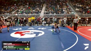 53 lbs Champ. Round 2 - Zane Vallejo, Sheridan Wrestling Club vs Rhett Suek, Casper Wrestling Club