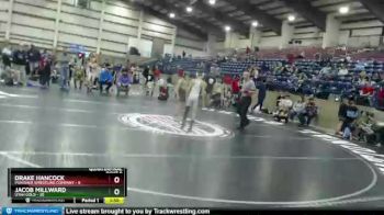 78 lbs Quarters & Wb (16 Team) - Jacob Millward, Utah Gold vs Drake Hancock, Punisher Wrestling Company