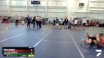 96 lbs Round 2 (6 Team) - Beau Finnick, U2 Upstate Uprising vs Peyton Vowels, Glasgow WA
