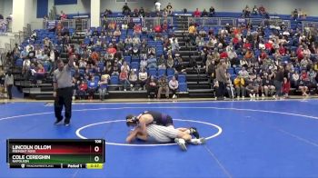106 lbs 3rd Place Match - Lincoln Ollom, FREMONT ROSS vs Cole Cereghin, NAPOLEON