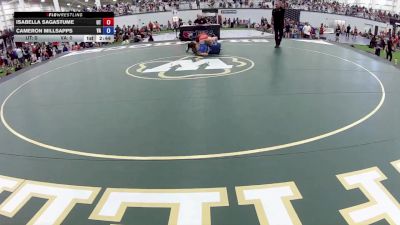 155 lbs Cameron Millsapps, Virginia vs Isabella Sagastume, Utah