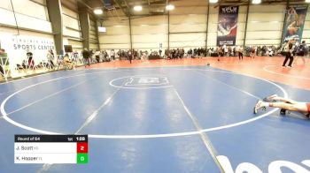 120 lbs Round Of 64 - Jaxson Scott, KS vs Kase Hopper, FL