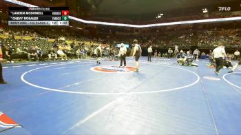 144 Class 4 lbs Champ. Round 1 - Landen Mcdowell, Park Hill South vs Chevy Rosales, Francis Howell