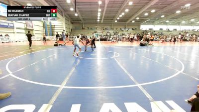 120 lbs Rr Rnd 3 - MJ Hileman, Indiana Outlaws White vs Izayiah Chavez, Team Shutt Godzilla