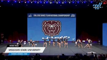 Missouri State University [2025 Division I - Pom Finals] 2025 UCA & UDA College Cheerleading & Dance Team National Championship