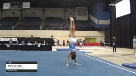 Joshua Babbitt - Floor, Alamo Gymnastics Center - 2021 USA Gymnastics Development Program National Championships