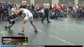 125 lbs Semis (4 Team) - Kaya Bogle, Castleton vs Tyler Klein, Wisconsin-Whitewater