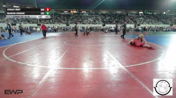 150 lbs Consi Of 32 #1 - Jonah Irby, Verdigris vs Mason Owens, Chickasha Wrestling