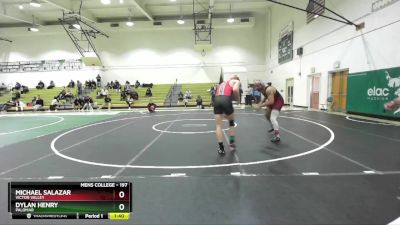 197 lbs Semifinal - Dylan Henry, Palomar vs Michael Salazar, Victor Valley