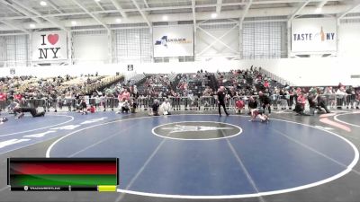 53 lbs Cons. Round 2 - Joseph Oliver, LeRoy Wrestling vs Rhett Harrington, Club Not Listed