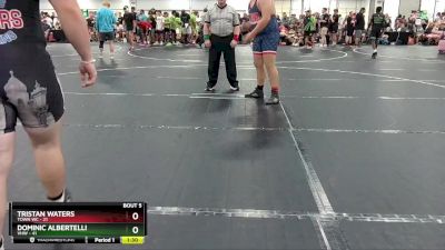 285 lbs Round 3 (4 Team) - Tristan Waters, Town WC vs Dominic Albertelli, VHW