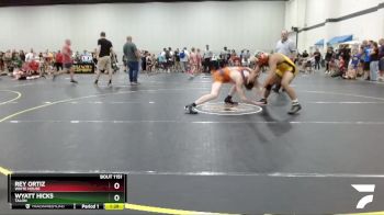 145 lbs Cons. Round 3 - Wyatt Hicks, Talon vs Rey Ortiz, White House