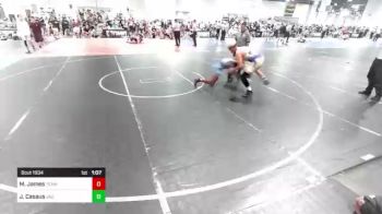 160 lbs Round Of 16 - Michael James, Team G vs Jonathan Casaus, Jag Way WC
