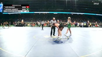 D3-285 lbs Cons. Round 2 - Anthony Heinritz, Williamston vs Luke Munger, Cheboygan Area HS