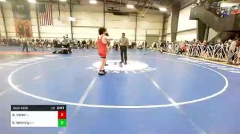 152 lbs Consi Of 64 #2 - Andrew Valas, NJ vs Silas Wotring, WV