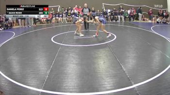 115 lbs Cons. Round 1 - Daniela Perez, Wilsonville vs Alice Rush, Auburn