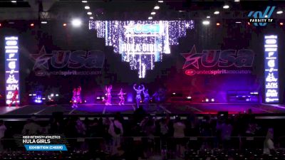 High Intensity Athletics - Hula Girls [2025 Exhibition (Cheer) Day 3] 2025 USA All Star Cheer Super Nationals