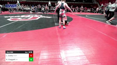 80 lbs Consi Of 4 - Kade Church, Skiatook Youth Wrestling vs Connor Suskey, Team Tulsa Wrestling Club