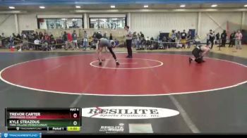 174 lbs Cons. Round 3 - Trevor Carter, Greensboro College vs Kyle Strazdus, York College (Pennsylvania)