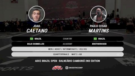 Alexandre Dias vs Paulo Cesar Martins 2024 ADCC Balneario Open