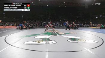 6A/5A Girls 110 Cons. Round 1 - Betsy Alcocer Cortes, Tualatin Girls vs Cordelia Conser, Lincoln Girls