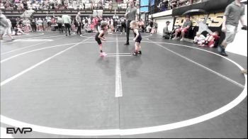 37 lbs Consolation - Amos Boyd, Harrah Little League Wrestling vs Easton Hall, Darko Valley Wolfpak