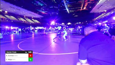 90 lbs Quarterfinal - Axel Dumas, Oakdale WC vs Zackary Alejo, Outlaws WC