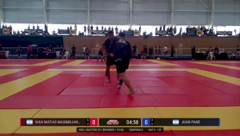 Juan Pane vs Ivan Matias Maximiliano Ayelef 2025 ADCC South American Championship