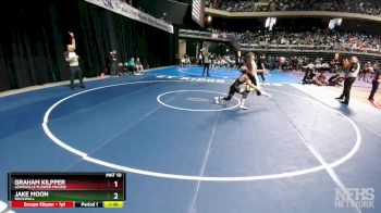 6A 150 lbs Champ. Round 1 - Jake Moon, Rockwall vs Graham Kilpper, Lewisville Flower Mound