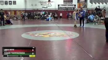 138 lbs Cons. Round 2 - Parker Thammavongsa, SLAM B vs Jhmai Boyd, Basic